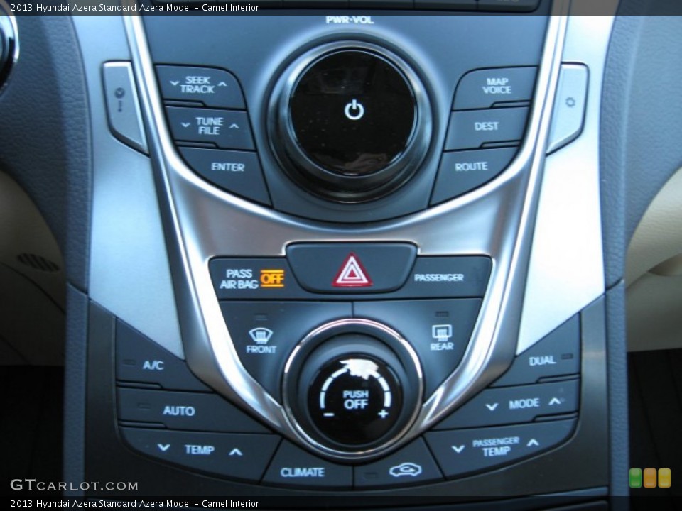 Camel Interior Controls for the 2013 Hyundai Azera  #73376081