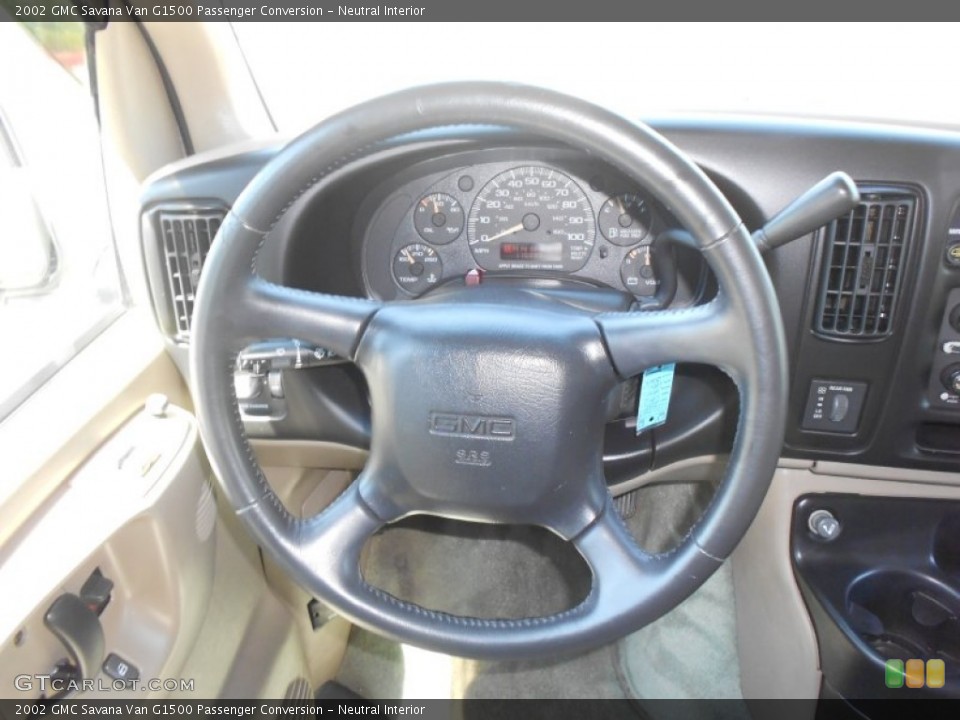 Neutral Interior Steering Wheel for the 2002 GMC Savana Van G1500 Passenger Conversion #73376249