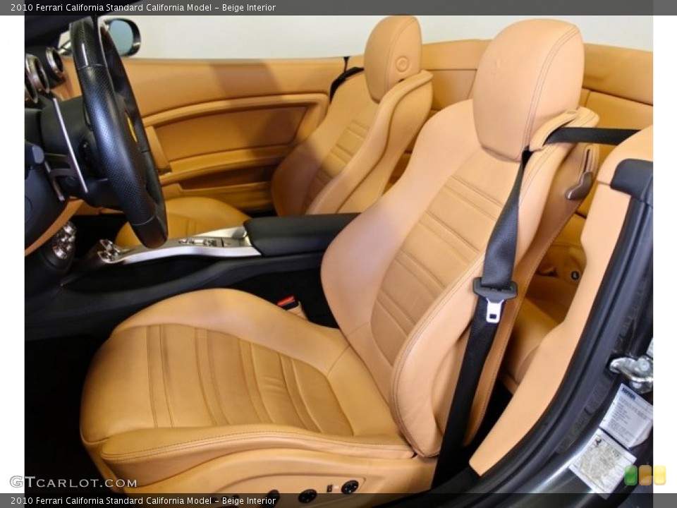 Beige Interior Front Seat for the 2010 Ferrari California  #73376484