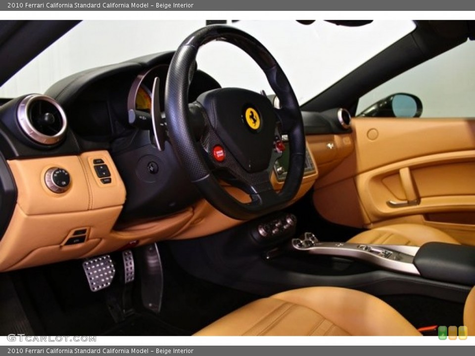 Beige Interior Photo for the 2010 Ferrari California  #73376559
