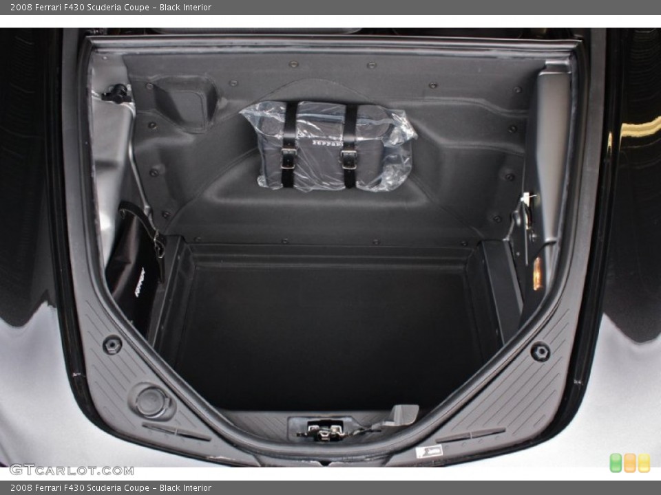Black Interior Trunk for the 2008 Ferrari F430 Scuderia Coupe #73377122