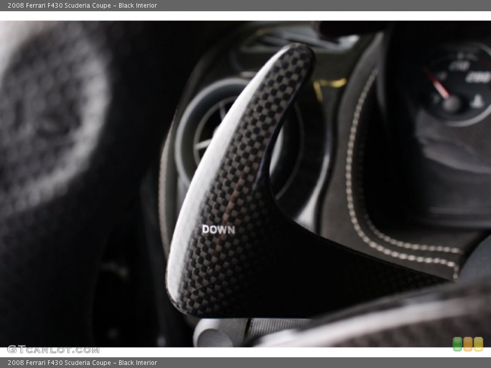 Black Interior Transmission for the 2008 Ferrari F430 Scuderia Coupe #73377459