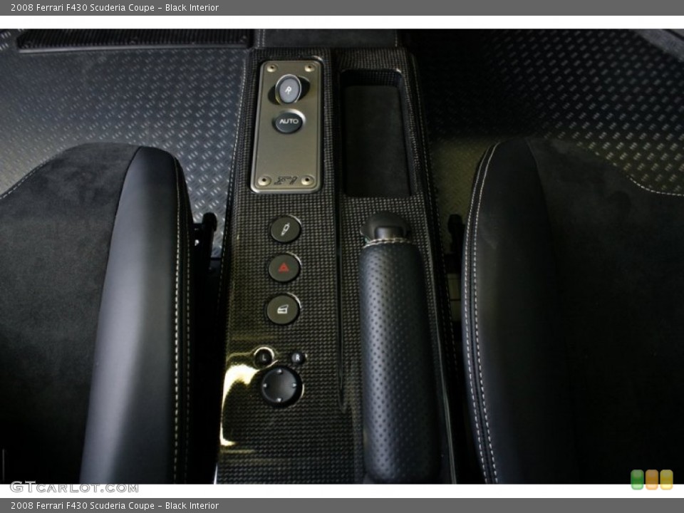 Black Interior Controls for the 2008 Ferrari F430 Scuderia Coupe #73377541