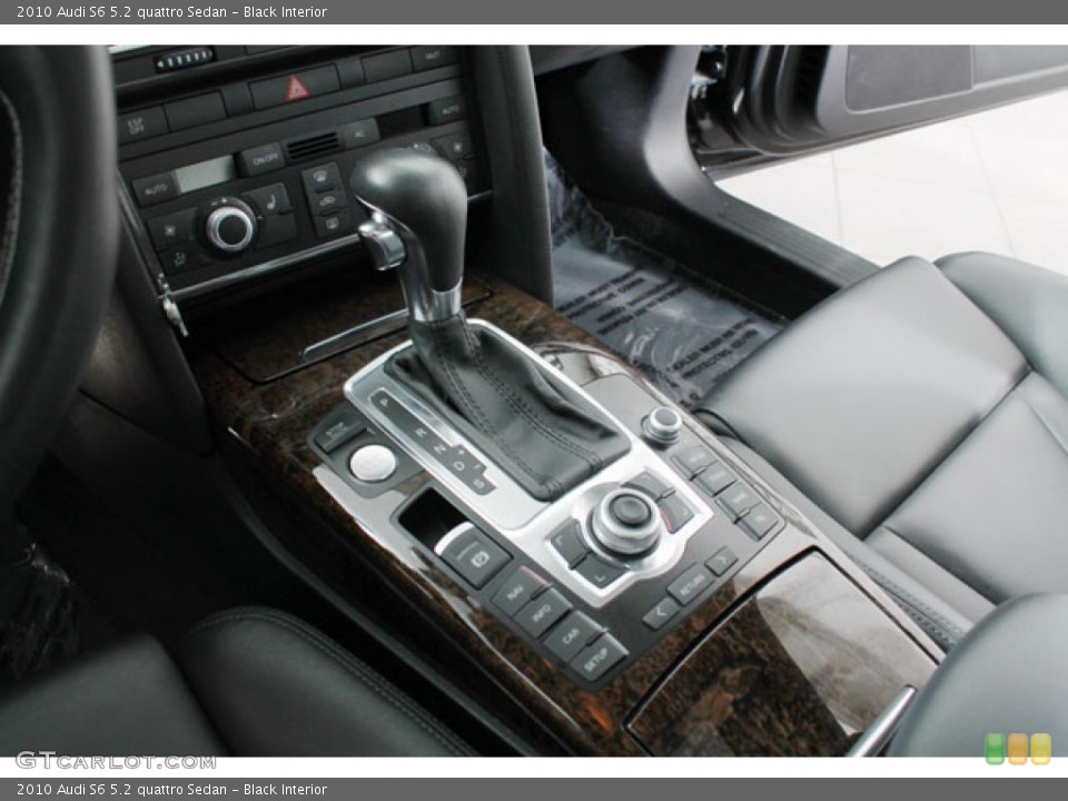 Black Interior Transmission for the 2010 Audi S6 5.2 quattro Sedan #73378037