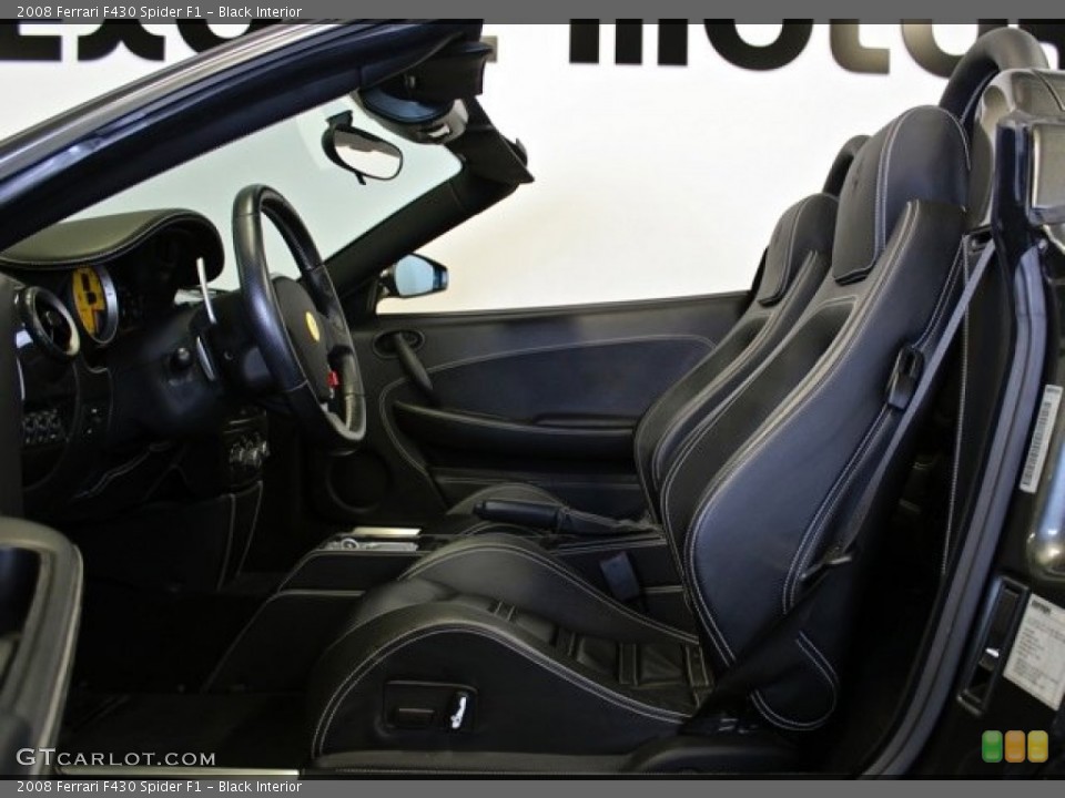 Black Interior Photo for the 2008 Ferrari F430 Spider F1 #73378787