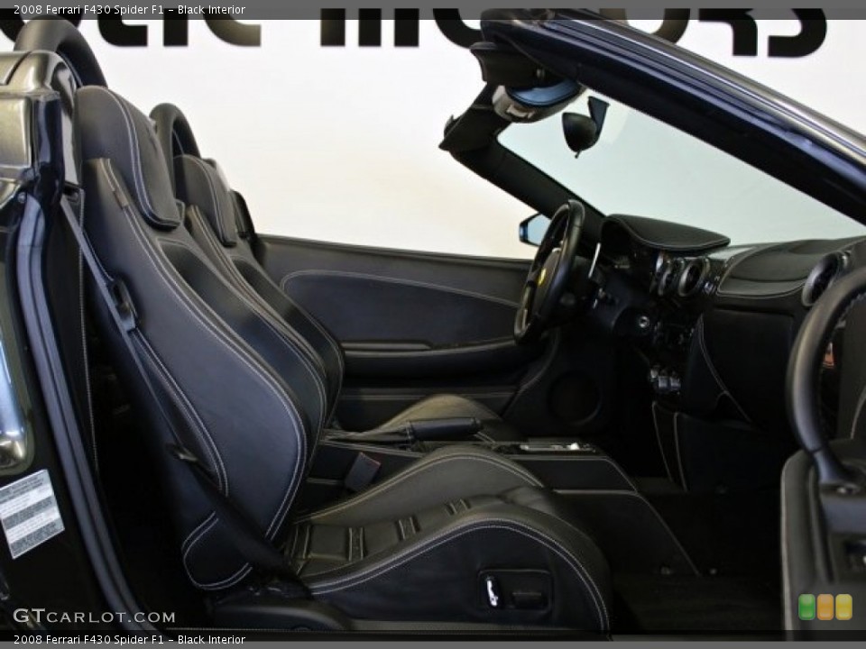 Black Interior Photo for the 2008 Ferrari F430 Spider F1 #73378806