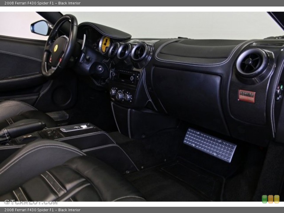 Black Interior Dashboard for the 2008 Ferrari F430 Spider F1 #73378929