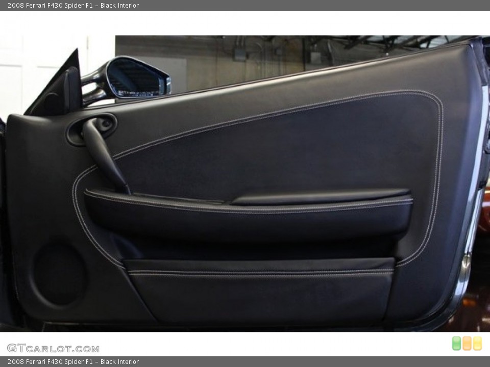 Black Interior Door Panel for the 2008 Ferrari F430 Spider F1 #73379102