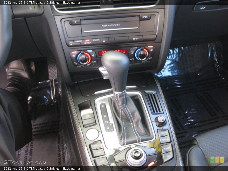 Black Interior Transmission for the 2012 Audi S5 3.0 TFSI quattro Cabriolet #73379105
