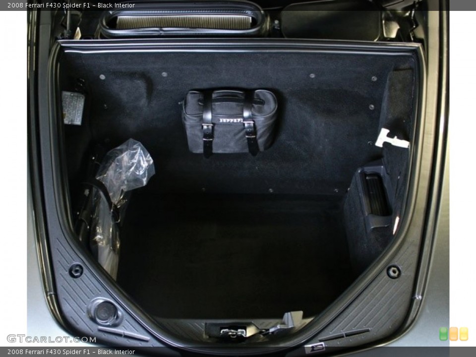 Black Interior Trunk for the 2008 Ferrari F430 Spider F1 #73379128