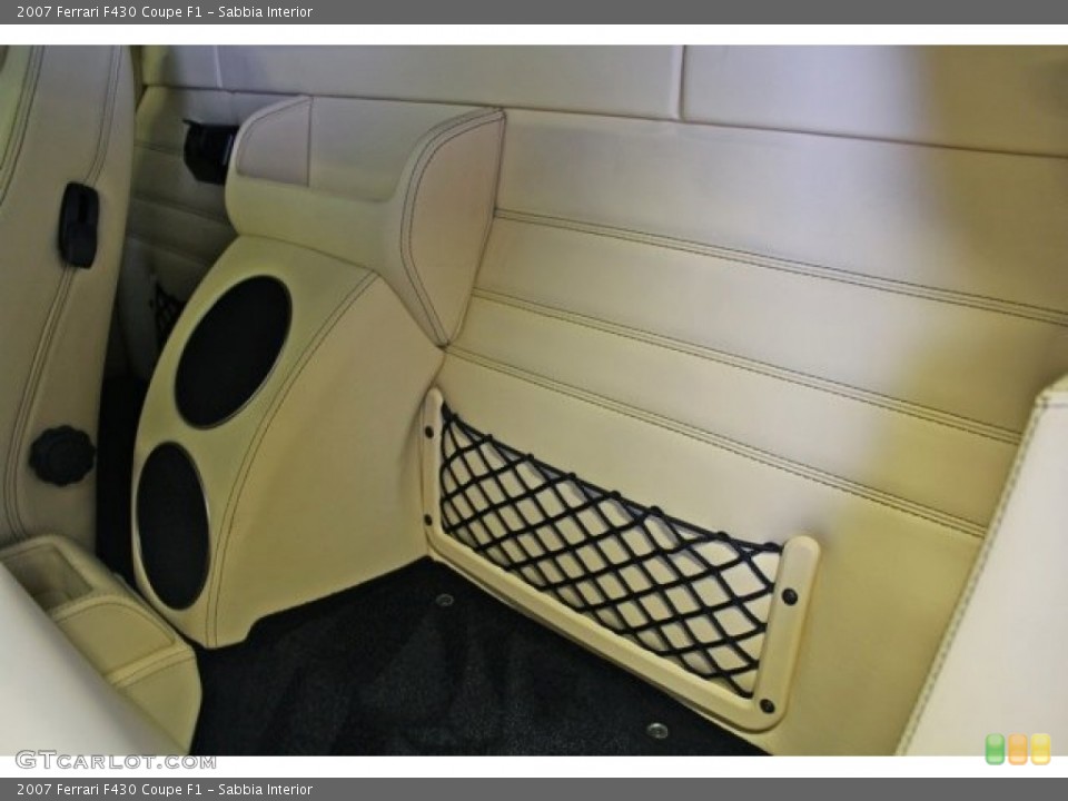 Sabbia Interior Photo for the 2007 Ferrari F430 Coupe F1 #73379633