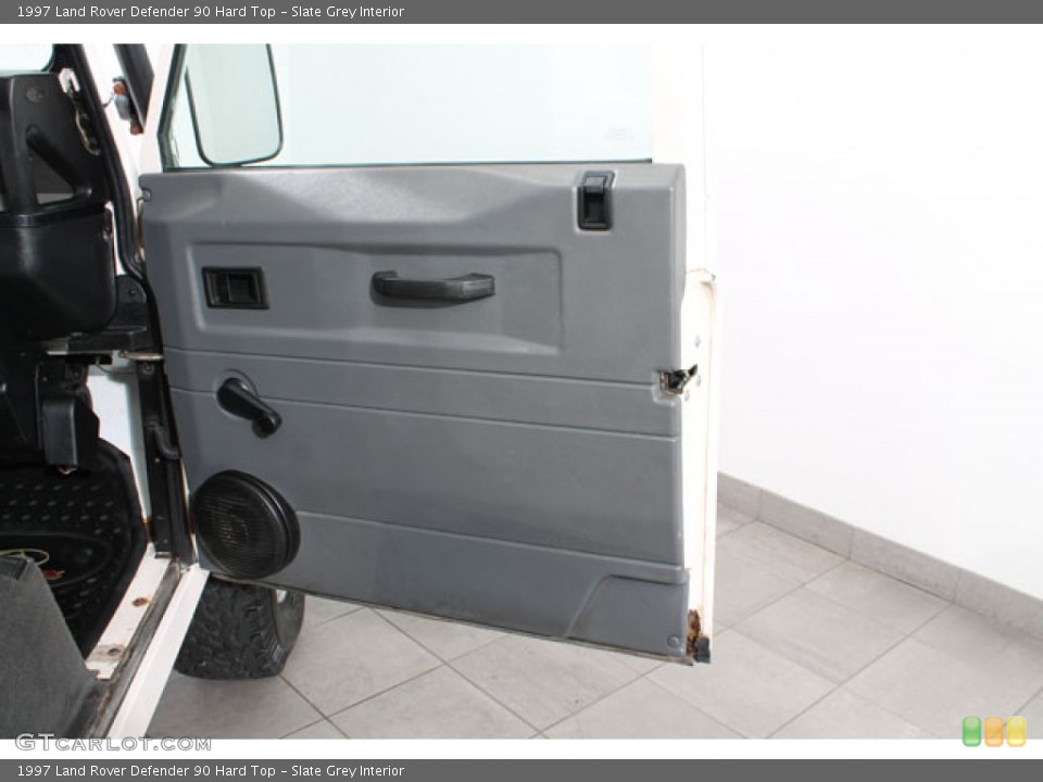 Slate Grey Interior Door Panel for the 1997 Land Rover Defender 90 Hard Top #73379732