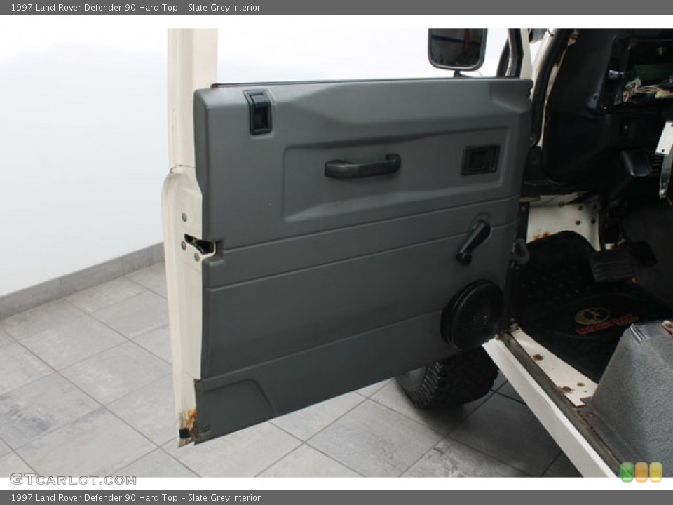 Slate Grey Interior Door Panel for the 1997 Land Rover Defender 90 Hard Top #73379753
