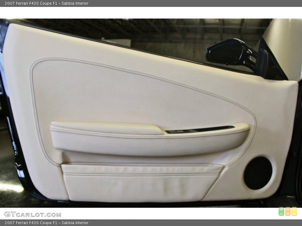 Sabbia Interior Door Panel for the 2007 Ferrari F430 Coupe F1 #73379834