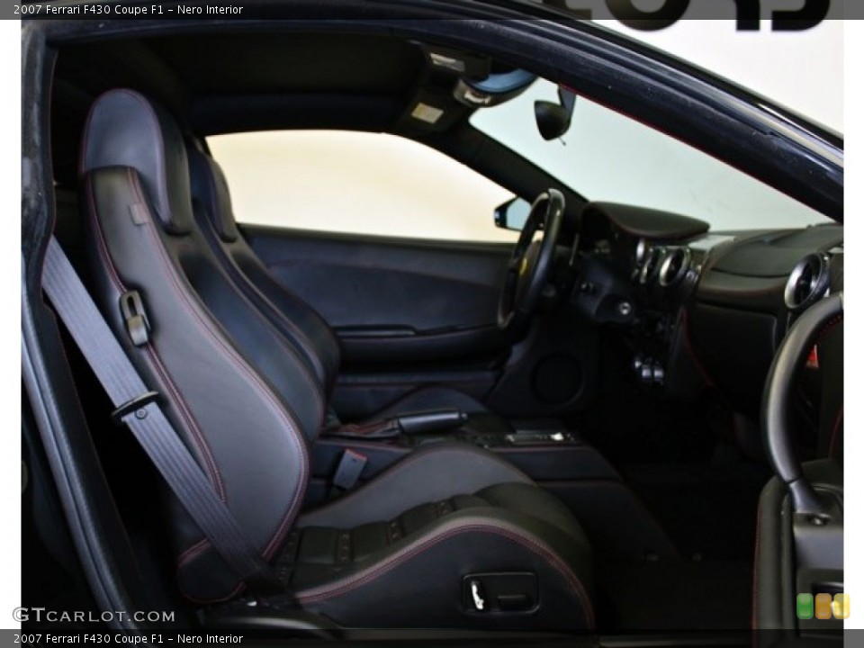 Nero Interior Photo for the 2007 Ferrari F430 Coupe F1 #73380352