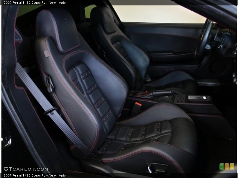 Nero Interior Photo for the 2007 Ferrari F430 Coupe F1 #73380388