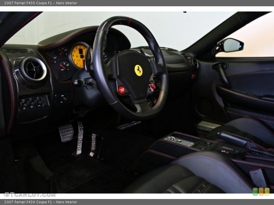 Nero Interior Photo for the 2007 Ferrari F430 Coupe F1 #73380432