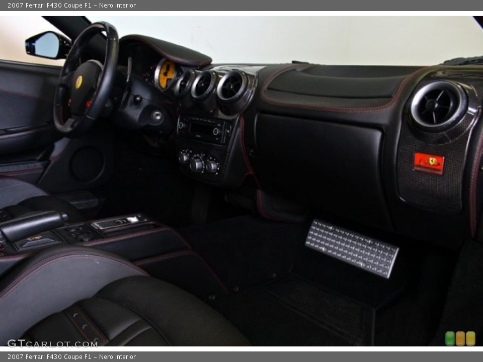 Nero Interior Dashboard for the 2007 Ferrari F430 Coupe F1 #73380445