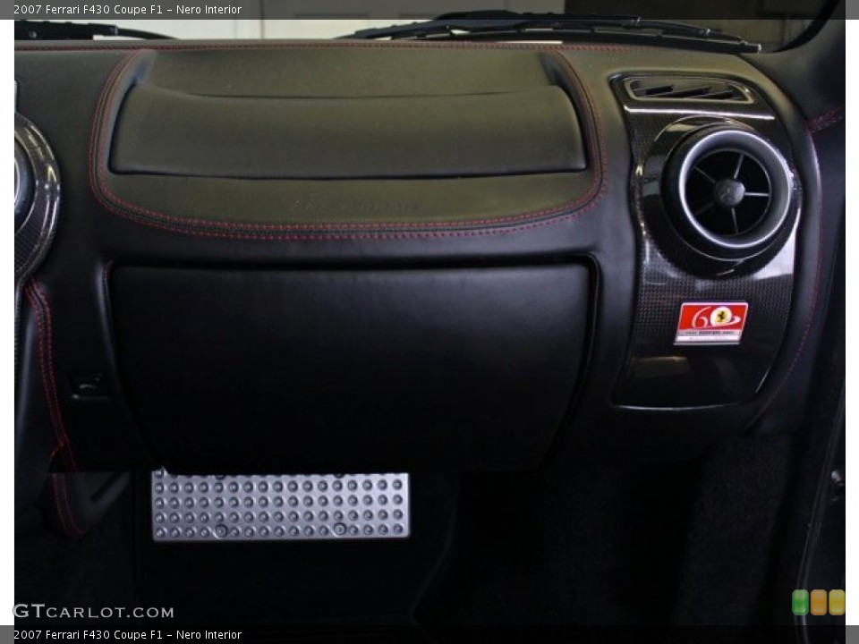 Nero Interior Dashboard for the 2007 Ferrari F430 Coupe F1 #73380569
