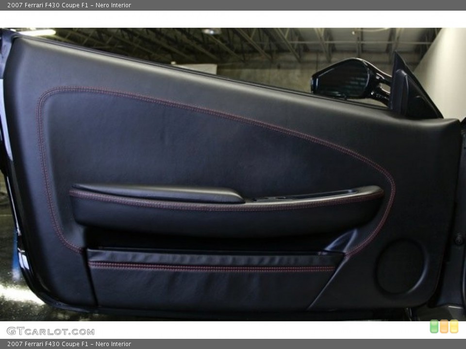 Nero Interior Door Panel for the 2007 Ferrari F430 Coupe F1 #73380589