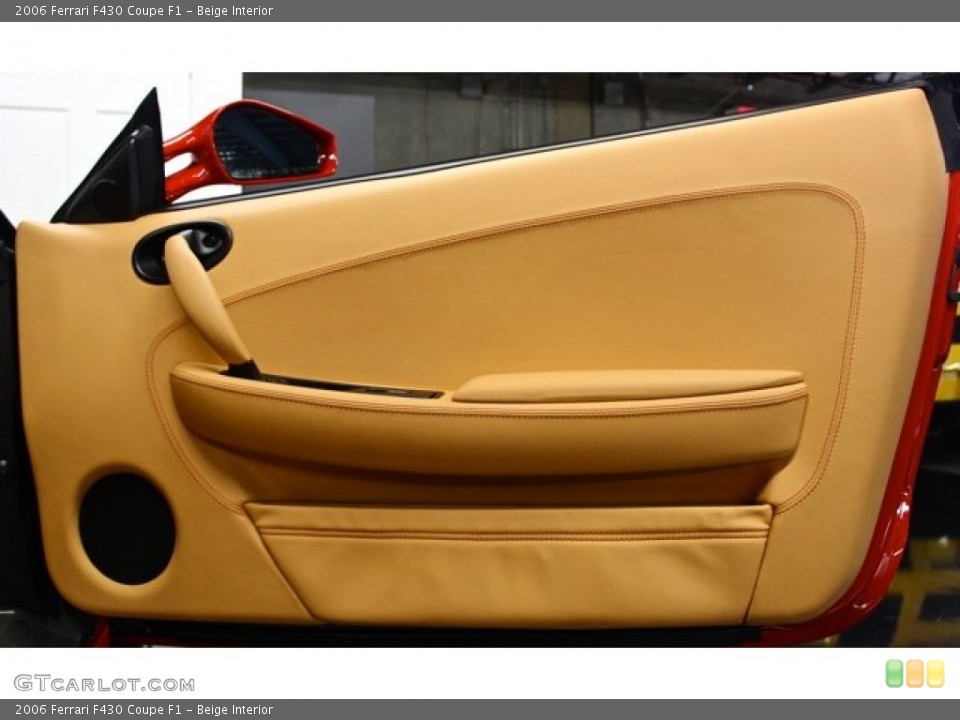 Beige Interior Door Panel for the 2006 Ferrari F430 Coupe F1 #73381043
