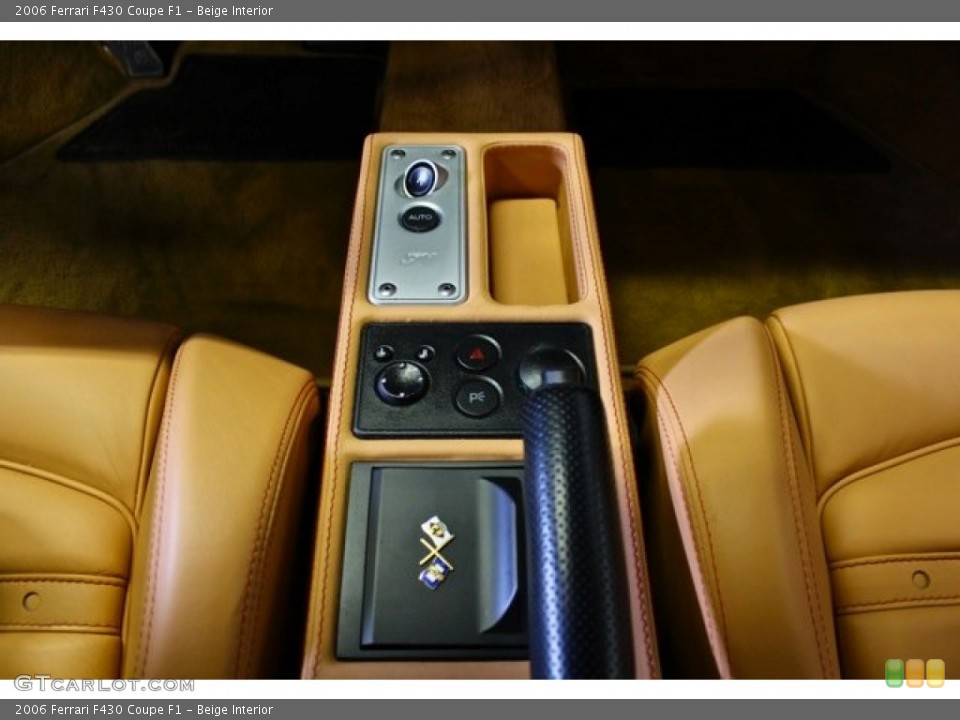 Beige Interior Transmission for the 2006 Ferrari F430 Coupe F1 #73381307