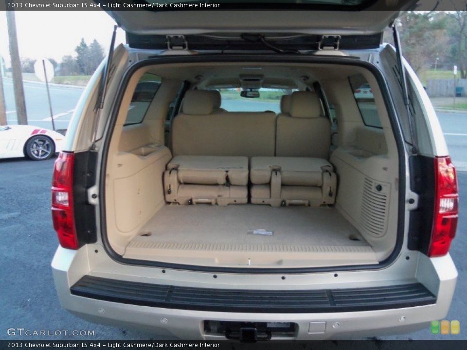 Light Cashmere/Dark Cashmere Interior Trunk for the 2013 Chevrolet Suburban LS 4x4 #73381451