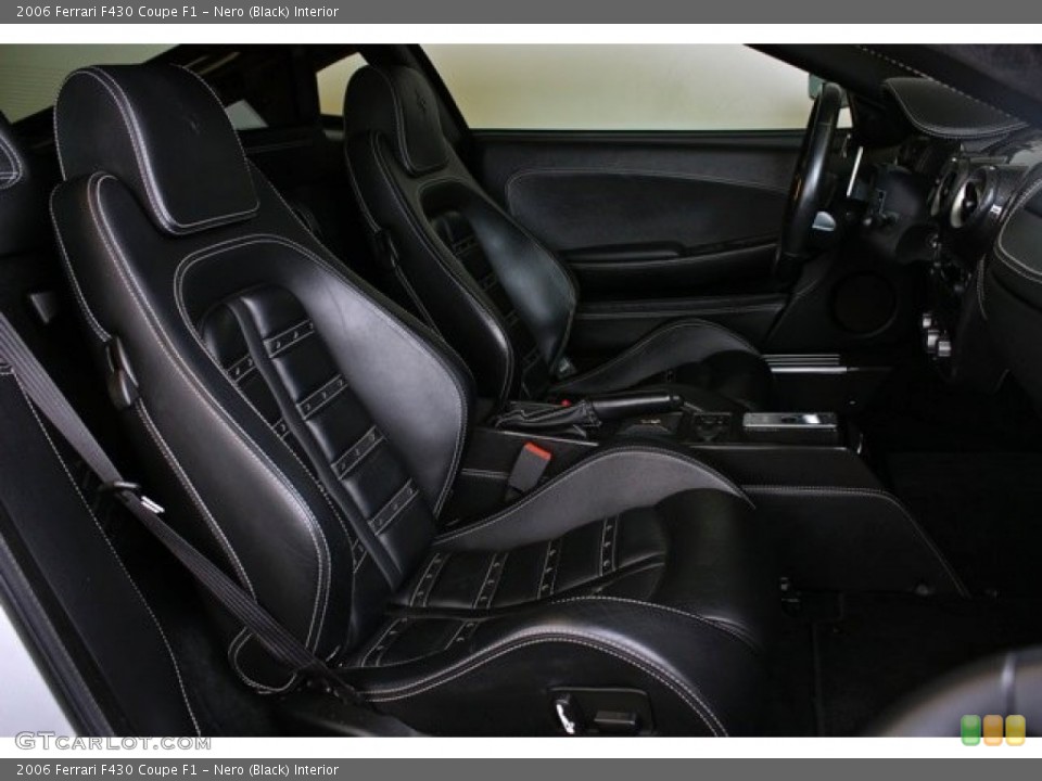 Nero (Black) Interior Front Seat for the 2006 Ferrari F430 Coupe F1 #73381840