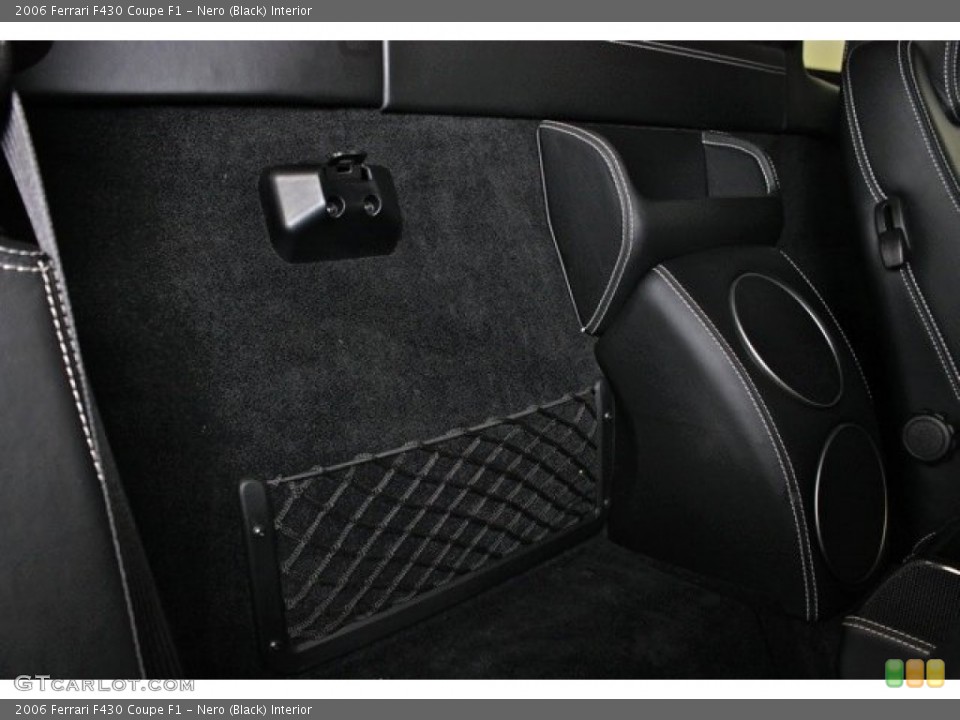 Nero (Black) Interior Photo for the 2006 Ferrari F430 Coupe F1 #73381876