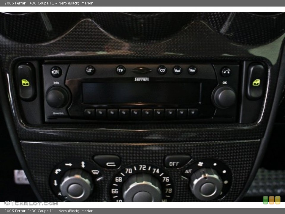 Nero (Black) Interior Audio System for the 2006 Ferrari F430 Coupe F1 #73381979