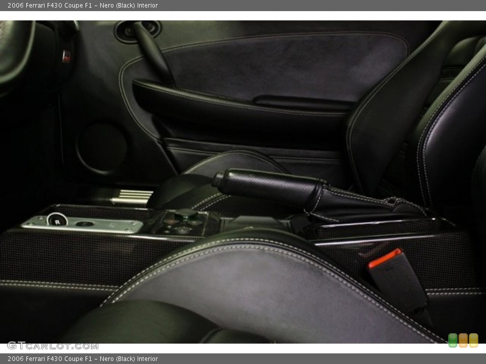 Nero (Black) Interior Controls for the 2006 Ferrari F430 Coupe F1 #73382047