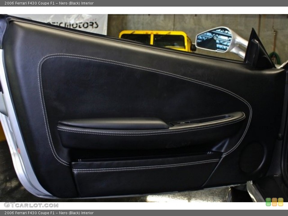 Nero (Black) Interior Door Panel for the 2006 Ferrari F430 Coupe F1 #73382063