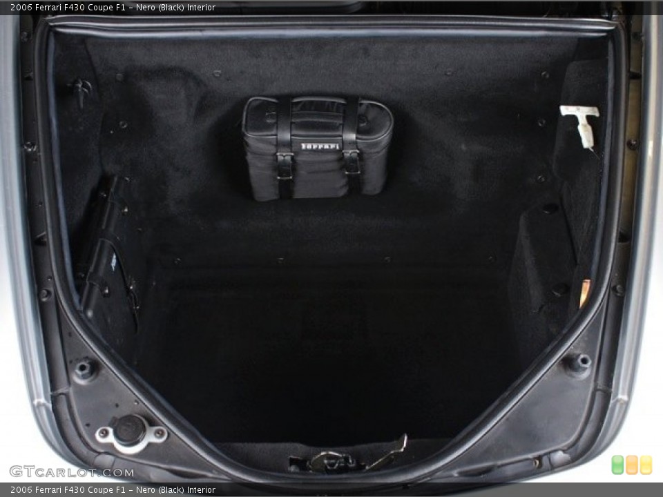Nero (Black) Interior Trunk for the 2006 Ferrari F430 Coupe F1 #73382093