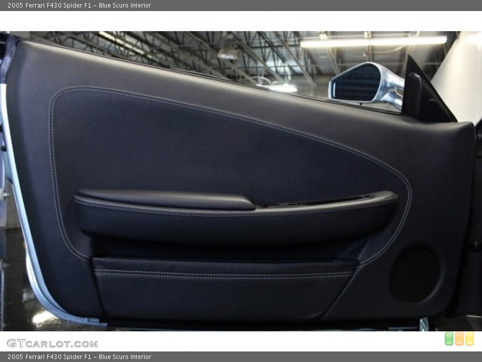 Blue Scuro Interior Door Panel for the 2005 Ferrari F430 Spider F1 #73382546