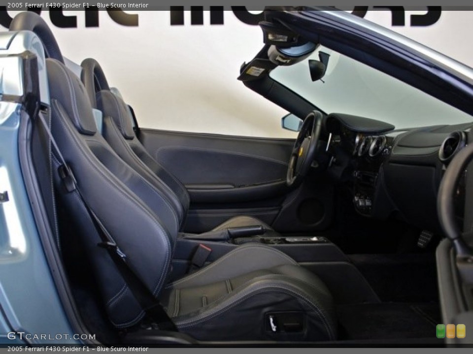 Blue Scuro Interior Photo for the 2005 Ferrari F430 Spider F1 #73382592