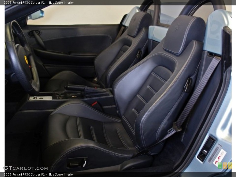 Blue Scuro Interior Front Seat for the 2005 Ferrari F430 Spider F1 #73382607