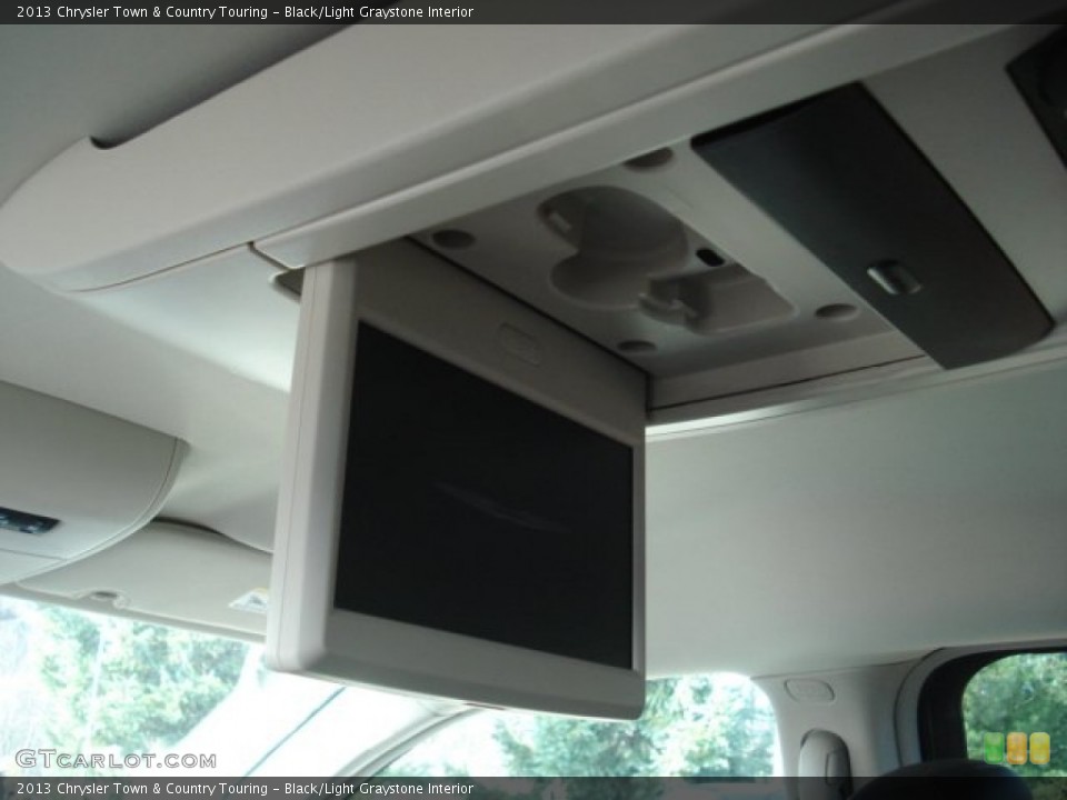 Black/Light Graystone Interior Entertainment System for the 2013 Chrysler Town & Country Touring #73383253