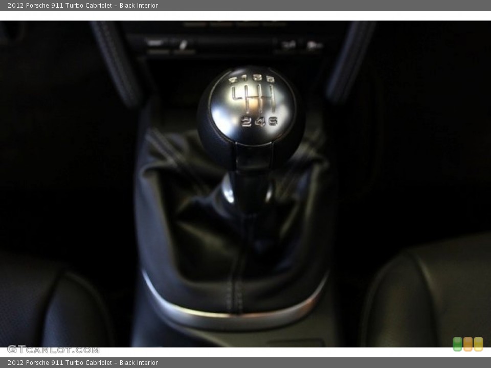 Black Interior Transmission for the 2012 Porsche 911 Turbo Cabriolet #73383449