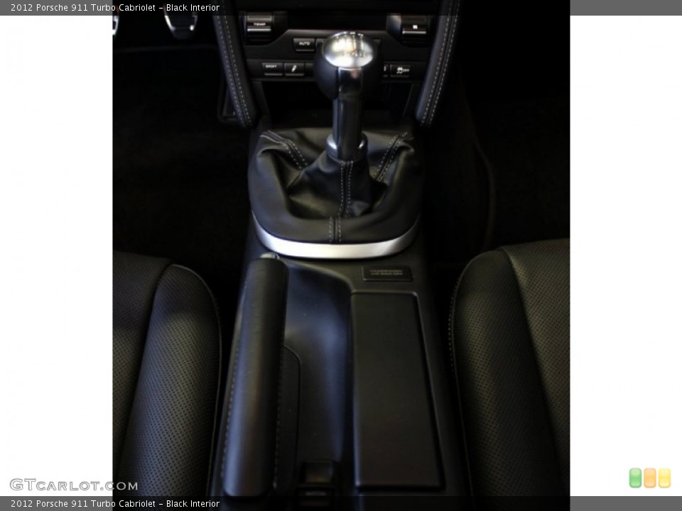 Black Interior Transmission for the 2012 Porsche 911 Turbo Cabriolet #73383467