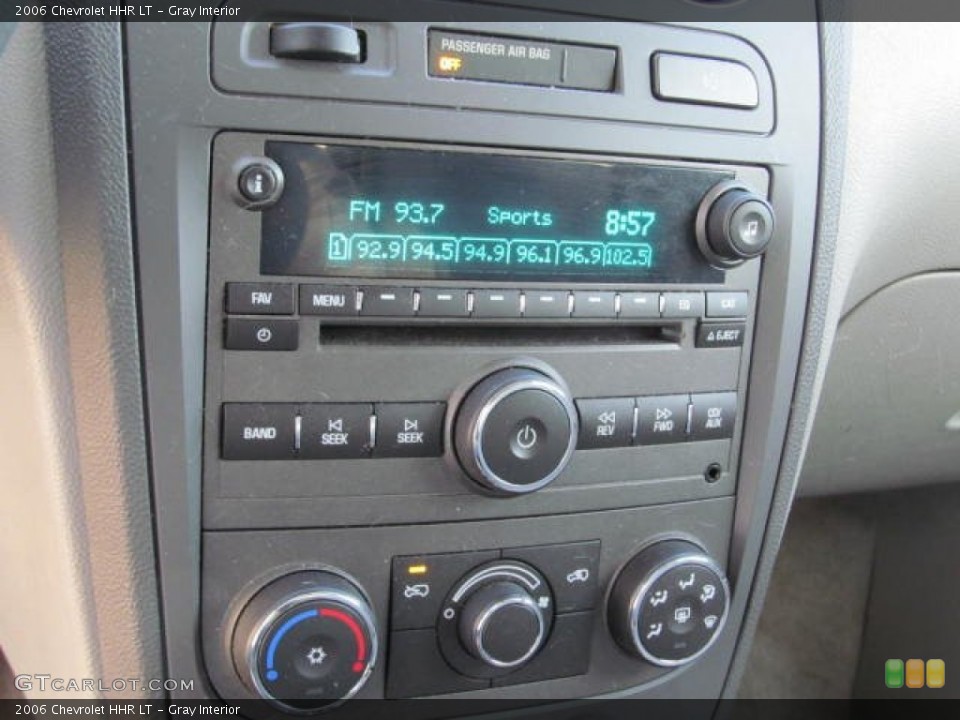 Gray Interior Controls for the 2006 Chevrolet HHR LT #73384490