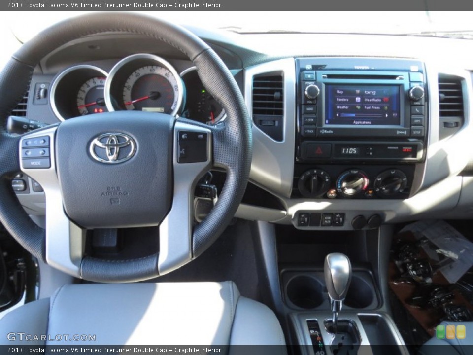 Graphite Interior Dashboard for the 2013 Toyota Tacoma V6 Limited Prerunner Double Cab #73385381
