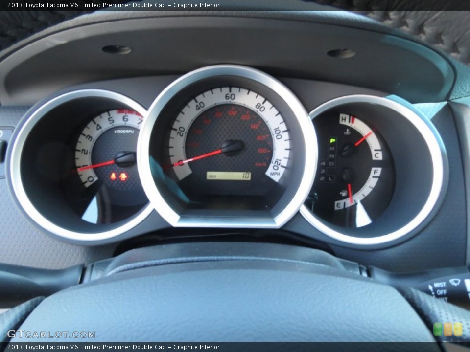 Graphite Interior Gauges for the 2013 Toyota Tacoma V6 Limited Prerunner Double Cab #73385502