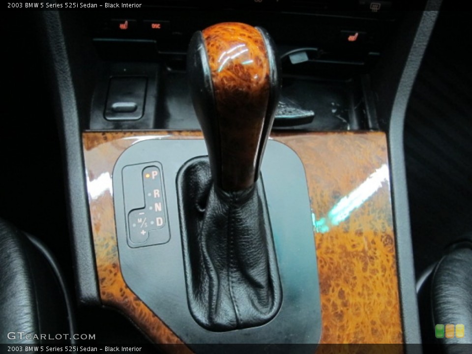 Black Interior Transmission for the 2003 BMW 5 Series 525i Sedan #73386083