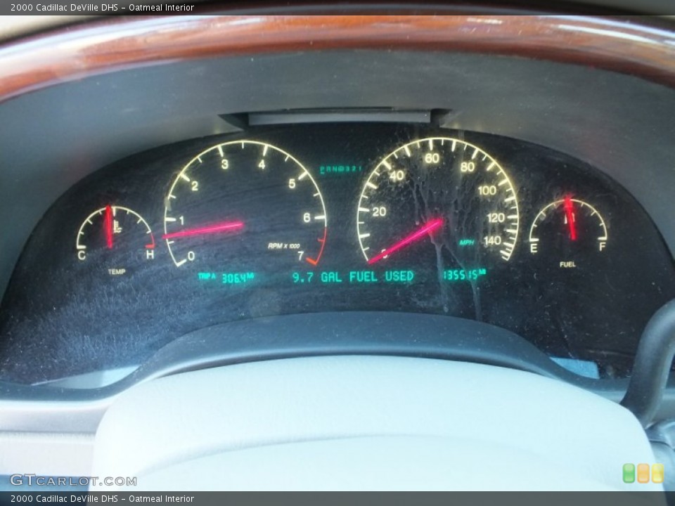 Oatmeal Interior Gauges for the 2000 Cadillac DeVille DHS #73391431