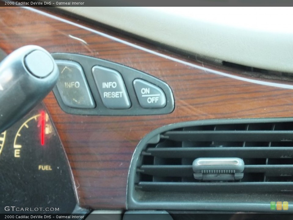 Oatmeal Interior Controls for the 2000 Cadillac DeVille DHS #73391477