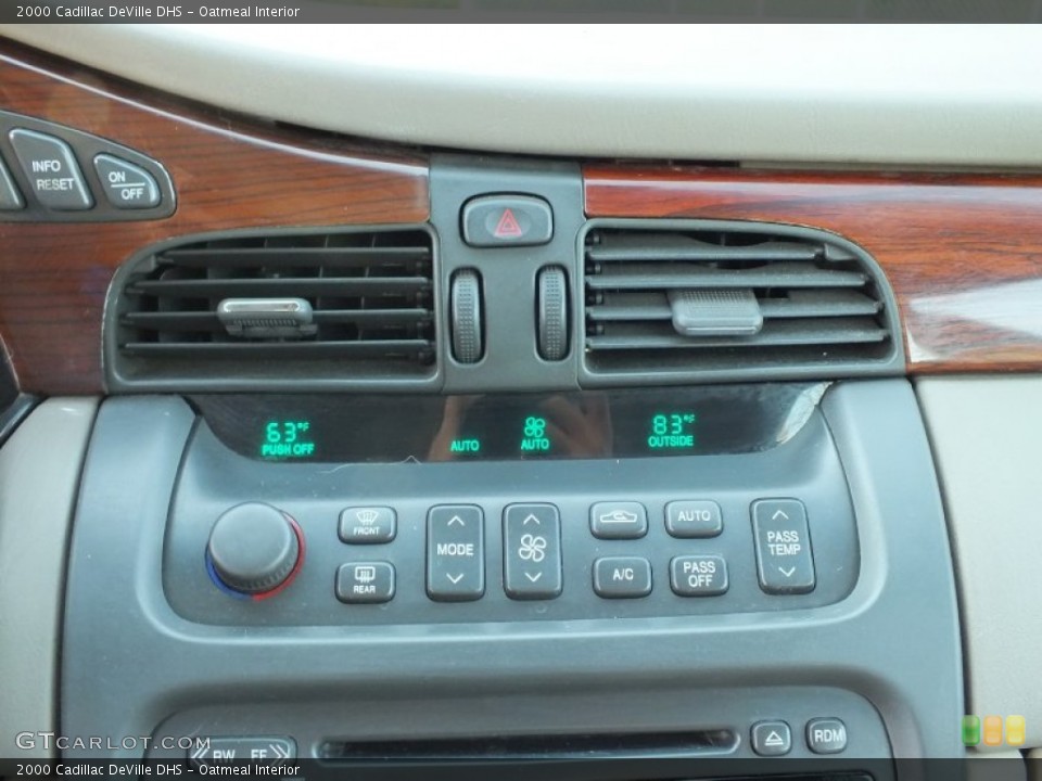 Oatmeal Interior Controls for the 2000 Cadillac DeVille DHS #73391497