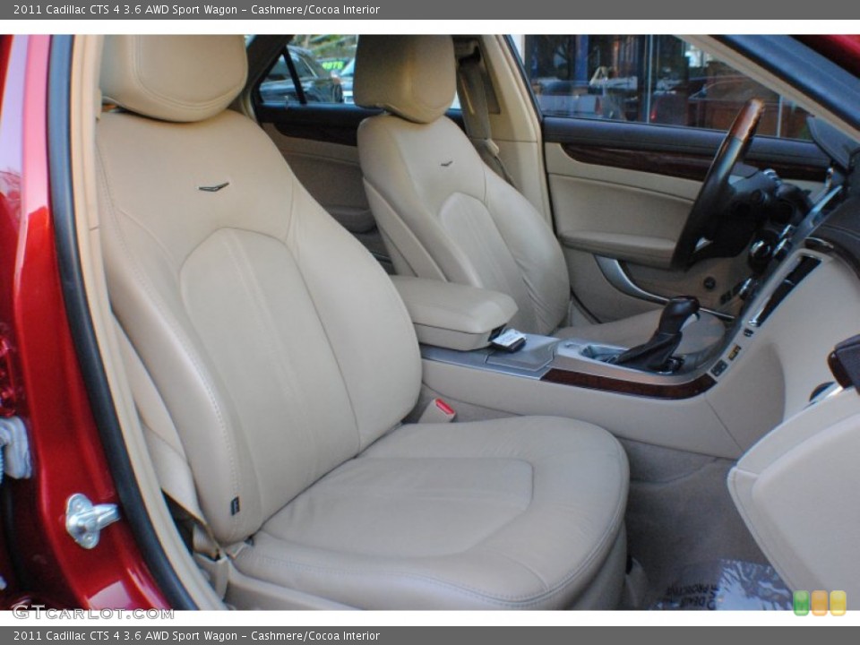 Cashmere/Cocoa Interior Photo for the 2011 Cadillac CTS 4 3.6 AWD Sport Wagon #73391881