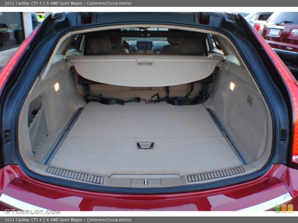 Cashmere/Cocoa Interior Trunk for the 2011 Cadillac CTS 4 3.6 AWD Sport Wagon #73391993
