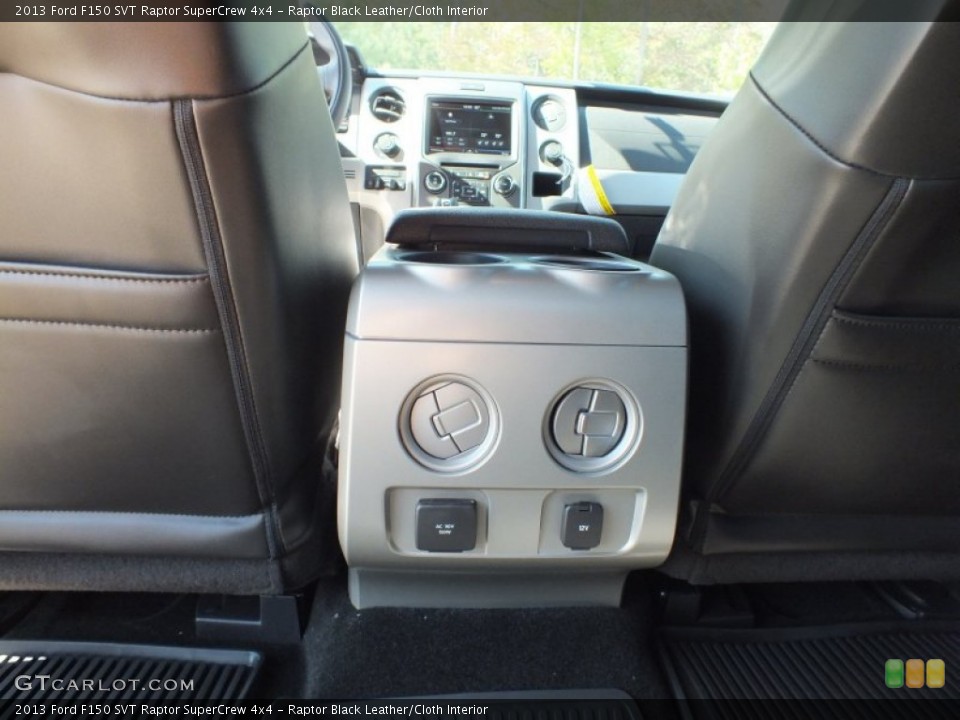 Raptor Black Leather/Cloth Interior Controls for the 2013 Ford F150 SVT Raptor SuperCrew 4x4 #73393517