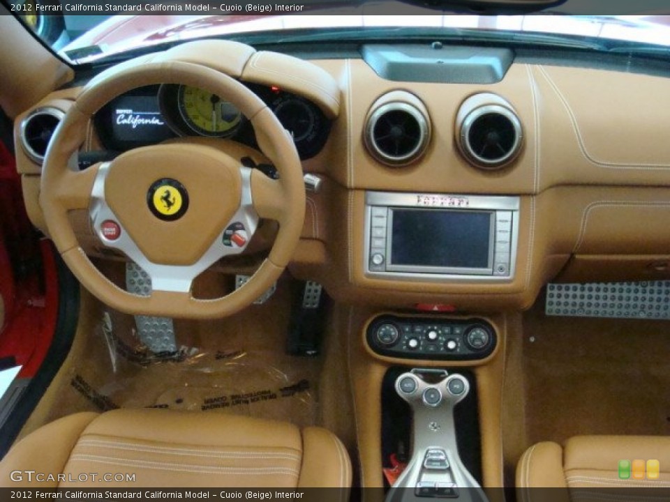 Cuoio (Beige) Interior Dashboard for the 2012 Ferrari California  #73394585